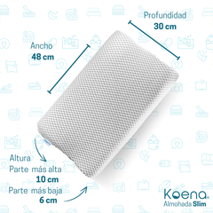 Almohada de Memory Foam Koena® Slim
