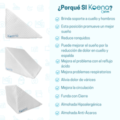 Beneficios almohada antirreflujo multiproposito koena oferta
