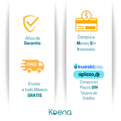 OFERTA 2 Almohadas Koena® Kloud + 1 Colchoneta Koena® Serenity King Size