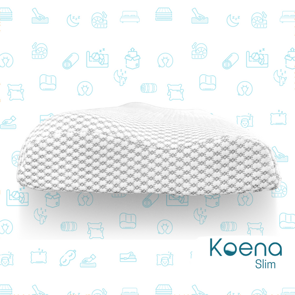 Cómoda Almohada Cervical Ortopédica de Memory Foam I Ayuda a la circulación I Alivia la Tensión de Cervicales I Mejora la Calidad del Sueño I Con Tecnología Termo Activa, ¡esto permite que sea fresca!