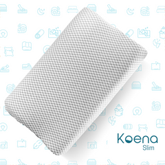 cómoda Almohada Cervical Ortopédica de Memory Foam I Ayuda a la circulación I Alivia la Tensión de Cervicales I Mejora la Calidad del Sueño I Con Tecnología Termo Activa, ¡esto permite que sea fresca!