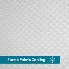 Colchón de Espuma Koena, Firmeza Alta I Altura: 19 cm I Espuma de alta tecnología que da soporte I Tela Cooling Fabric, que se encarga de mantener la máxima frescura mientras duermes y extra suave I Evita transferencia de Movimiento I Anti-Ácaros I Hipoalergénica I 12 años de Garantía